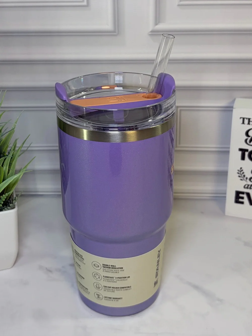 Stanley Periwinkle Shimmer 20oz Quencher BNWT